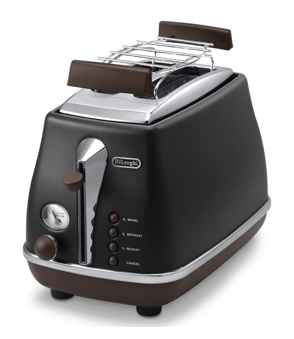 Tostador De'Longhi CTOV 2103.BK Parrilla Caliente 900W Negro