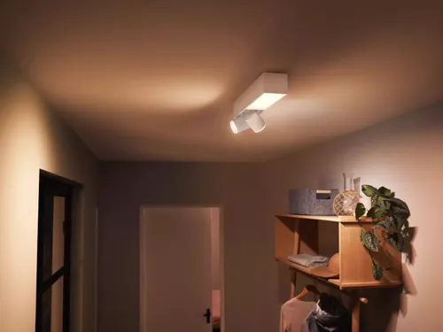 Philips Hue White & Color Ambiance Plafón Centris De Dos Focos Blanco: imagen 3