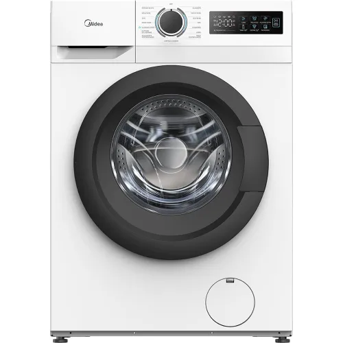 Midea - Lavadora carga superior Midea 8 kg - 1200 rpm, Health guard - MF110W70B-W-ES.
