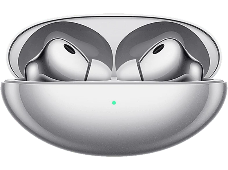 Auriculares True Wireless - Huawei FreeBuds Neo, 10h Autonomía, Cancelación de Ruido Activa, 3 Micrófonos, Stellar Silver