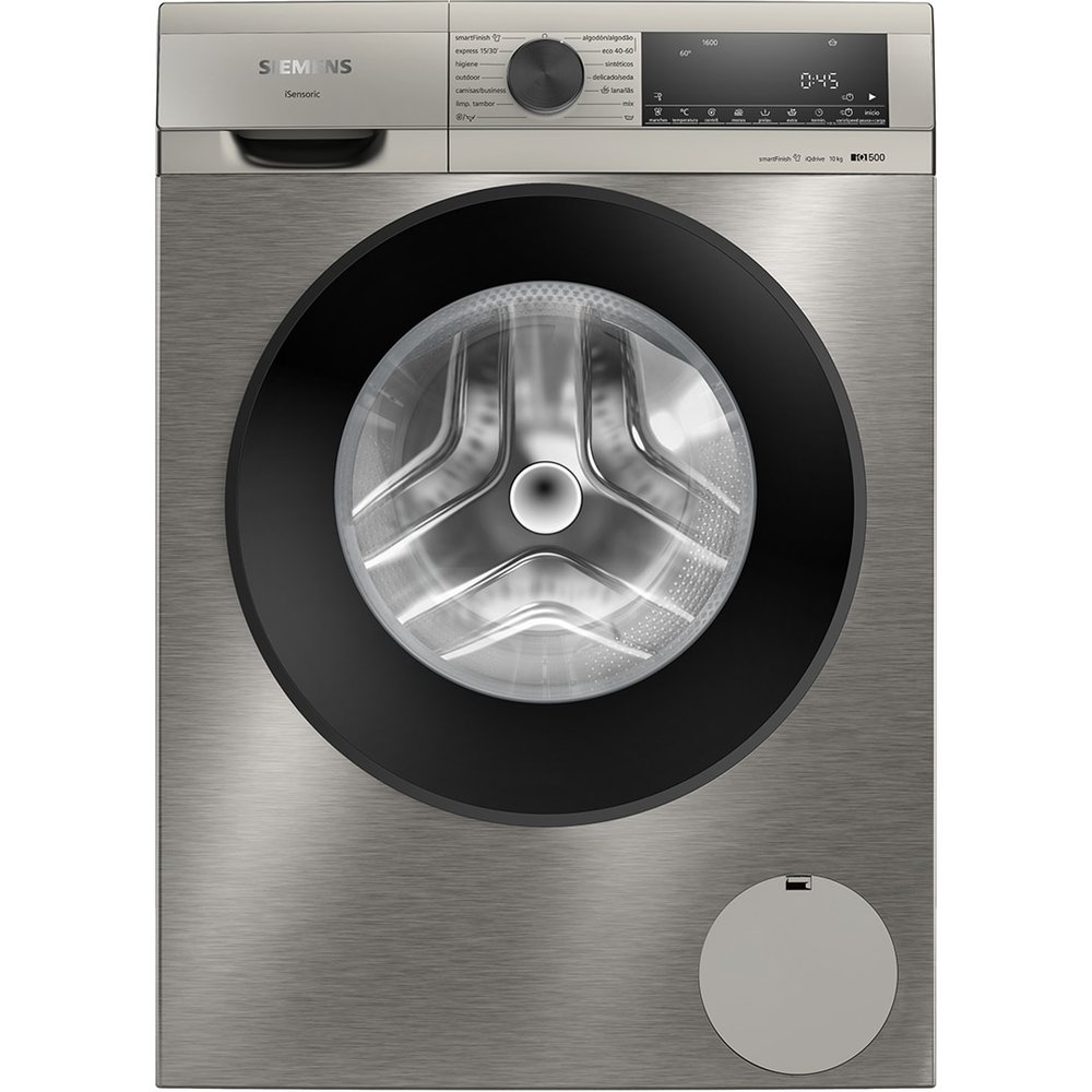 Siemens - Lavadora Siemens 10 Kg-1600 rpm iQ500, varioSpeed, smartFinish - WG56G2ZAES.