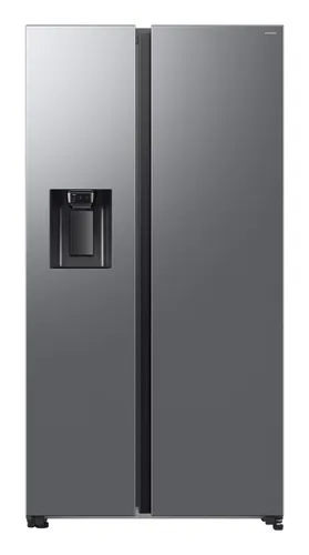 Frigorífico americano - Samsung Bespoke AI RS70F64KETEF, All Around Cooling, No Frost, 178.4 cm, 640 l, Dispensador agua y hielo, Inox
