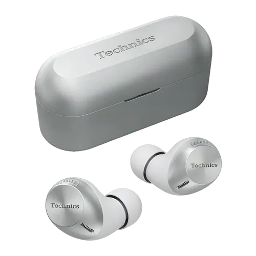 Auriculares Technics Cancelación de Ruido TWS Bluetooth Plata EAH-AZ40M2