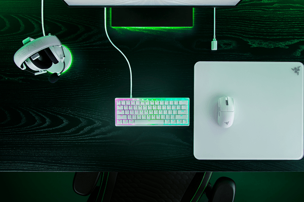 Teclado Gaming Razer Huntsman V3 PRO Blanco