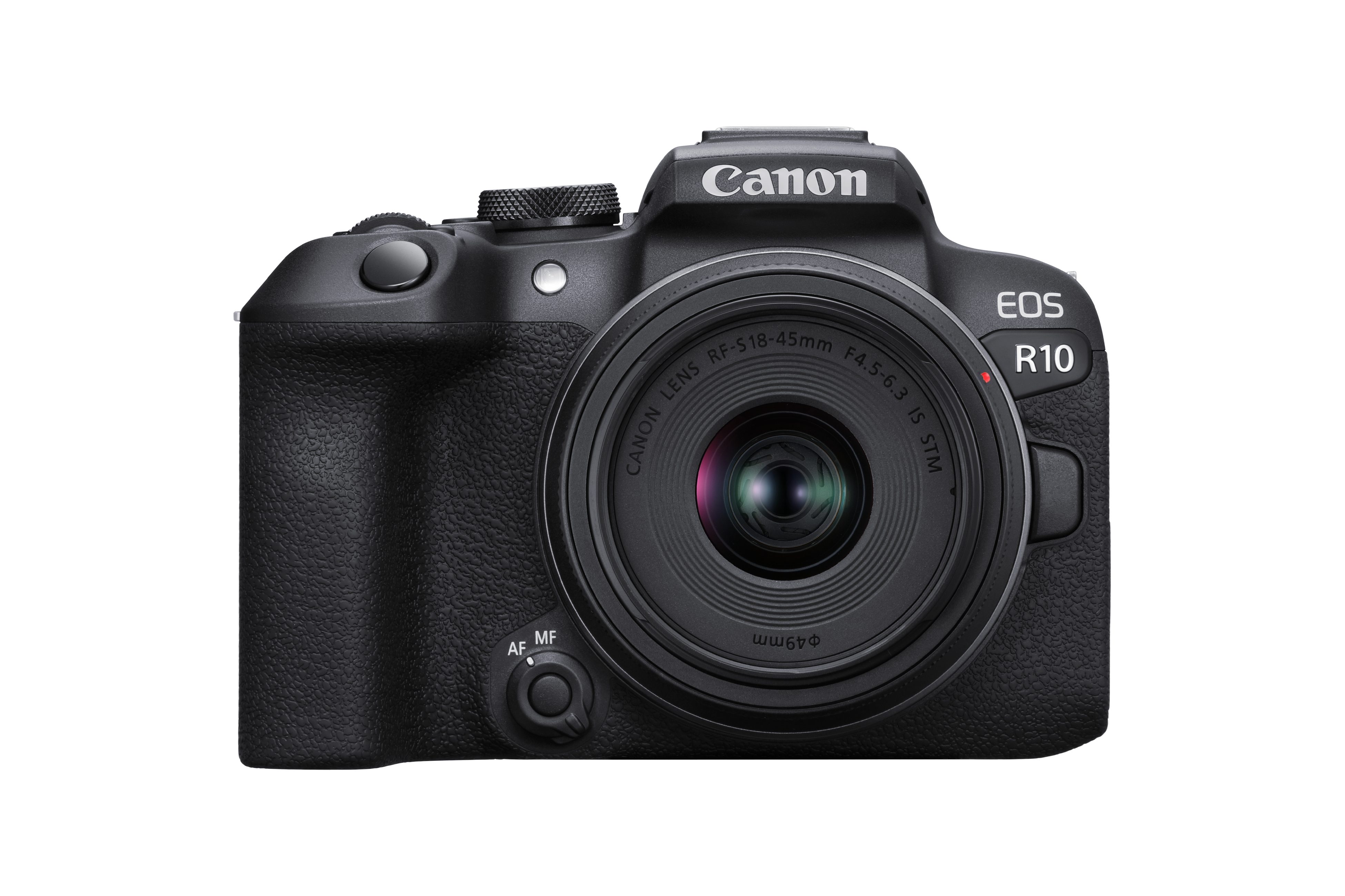 Cámara Mirrorless Canon EOS R10 con Objetivo RF-S 18-45mm F4.5-6.3 IS STM - APS-C 24.2MP, Vídeo 4K