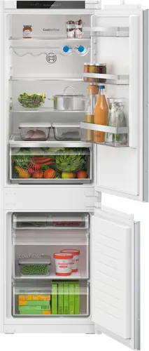 FRIGORIFICO COMBI INTEGRABLE BOSCH KIV86VSE0 SIN NOFROST E ALTO 177 CM ANCHO 54 CM