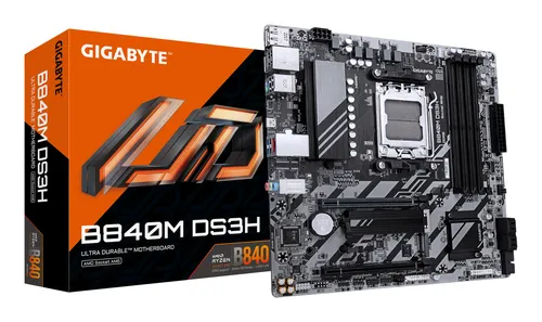 GIGABYTE B840M DS3H placa base AMD B840 Zócalo AM5 micro B840M DS3H