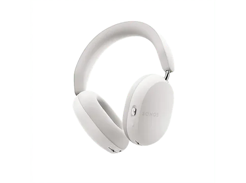 Auriculares inalámbricos - Sonos Ace, Supraaurales, Inalámbricos, 30 horas de autonomía, Cancelación ruido, Blanco