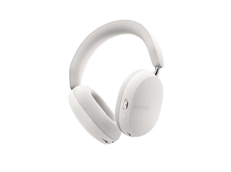 Auriculares inalámbricos - Sonos Ace, Supraaurales, Inalámbricos, 30 horas de autonomía, Cancelación ruido, Blanco