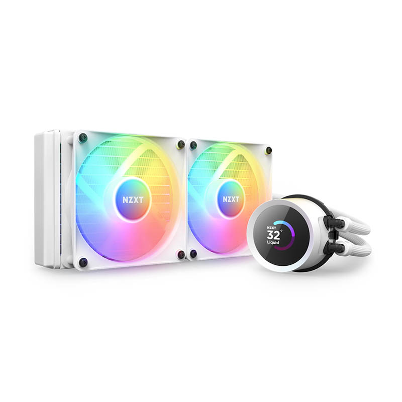 NZXT Kraken 240 RGB LCD Display Blanco