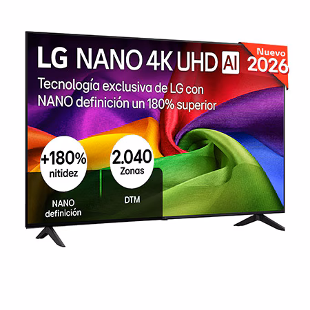 LG 65NU8E0B3LA Smart TV NanoCell 65" 4K UHD α7 AI Gen9
