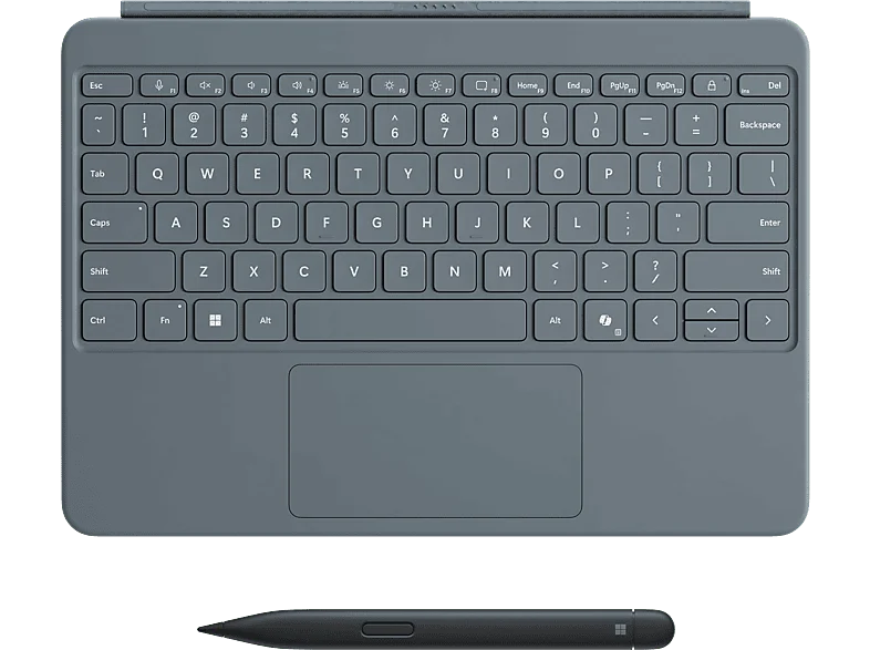 Teclado - Microsoft Surface Pro 12", Conexión Magnética, Retroiluminación, Incluye Pen, Ocean