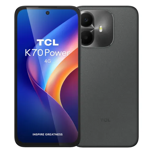 TCL K70 Power 4G 256GB Gris MediaTek Helio G100 Turbo 8GB