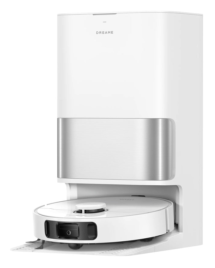 Robot friegasuelos - Dreame D30 Ultra, 230 min Autonomía, 37 dB(A), Succión 25.000 Pa, Blanco