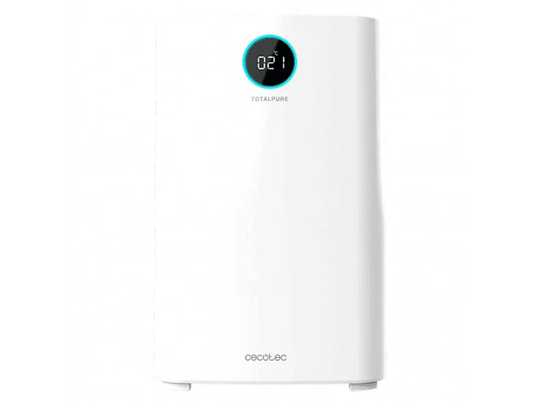 Purificador de aire - Cecotec TotalPure 2500 Connected, 20 W, WiFi, 4 velocidades, Blanco