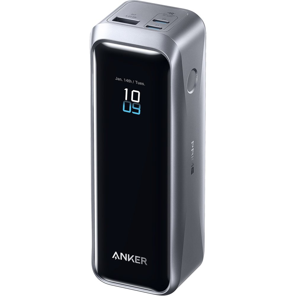 ANKER - Power Bank Anker Prime, 20100 mAh, 220W, Pantalla, 2 USB-C y USB A.