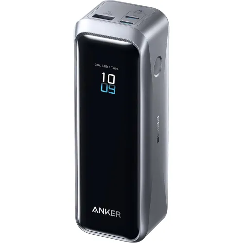 ANKER - Power Bank Anker Prime, 20100 mAh, 220W, Pantalla, 2 USB-C y USB A.