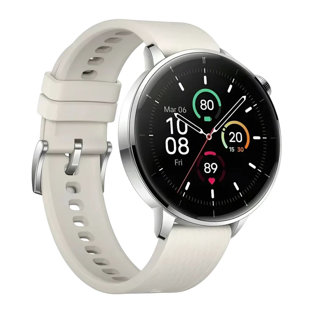 OnePlus Watch 3 43mm Plata NFC FC, SpO2, Barómetro Batería 7 Días