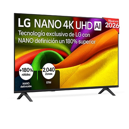 TV LG 50NU8E0B3LA.AEU 50" NANO UHD PATAS LATERALES WIFI HDMI X3