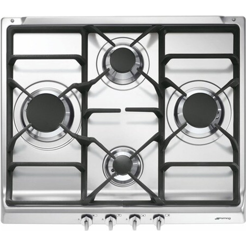 Smeg - Placa gas Smeg 4 quemadores - S60GHS.