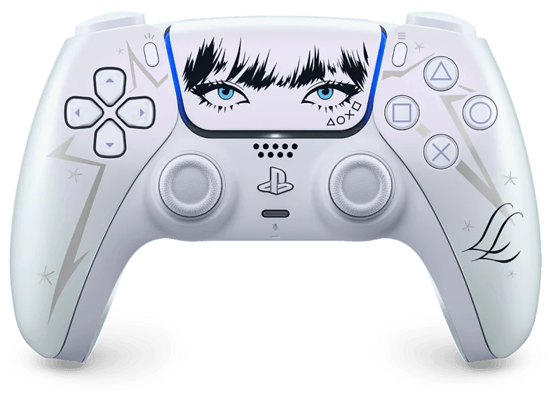 Mando PS5 - Sony DualSense®: Edición Limitada LISA, Bluetooth, Con o sin cable, Retroalimentación háptica, Blanco
