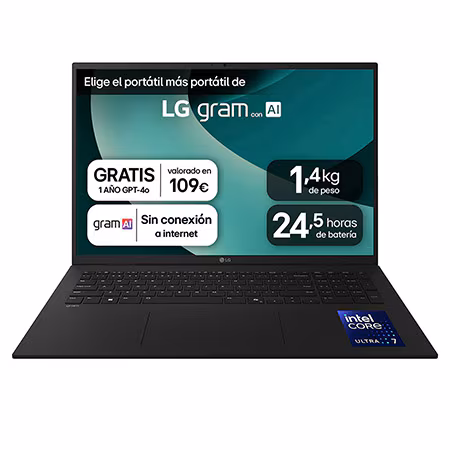 LG Gram 17 17Z90TL-G.AU88BN Intel Core Ultra 7 258V 32GB 512GB 17" W11H