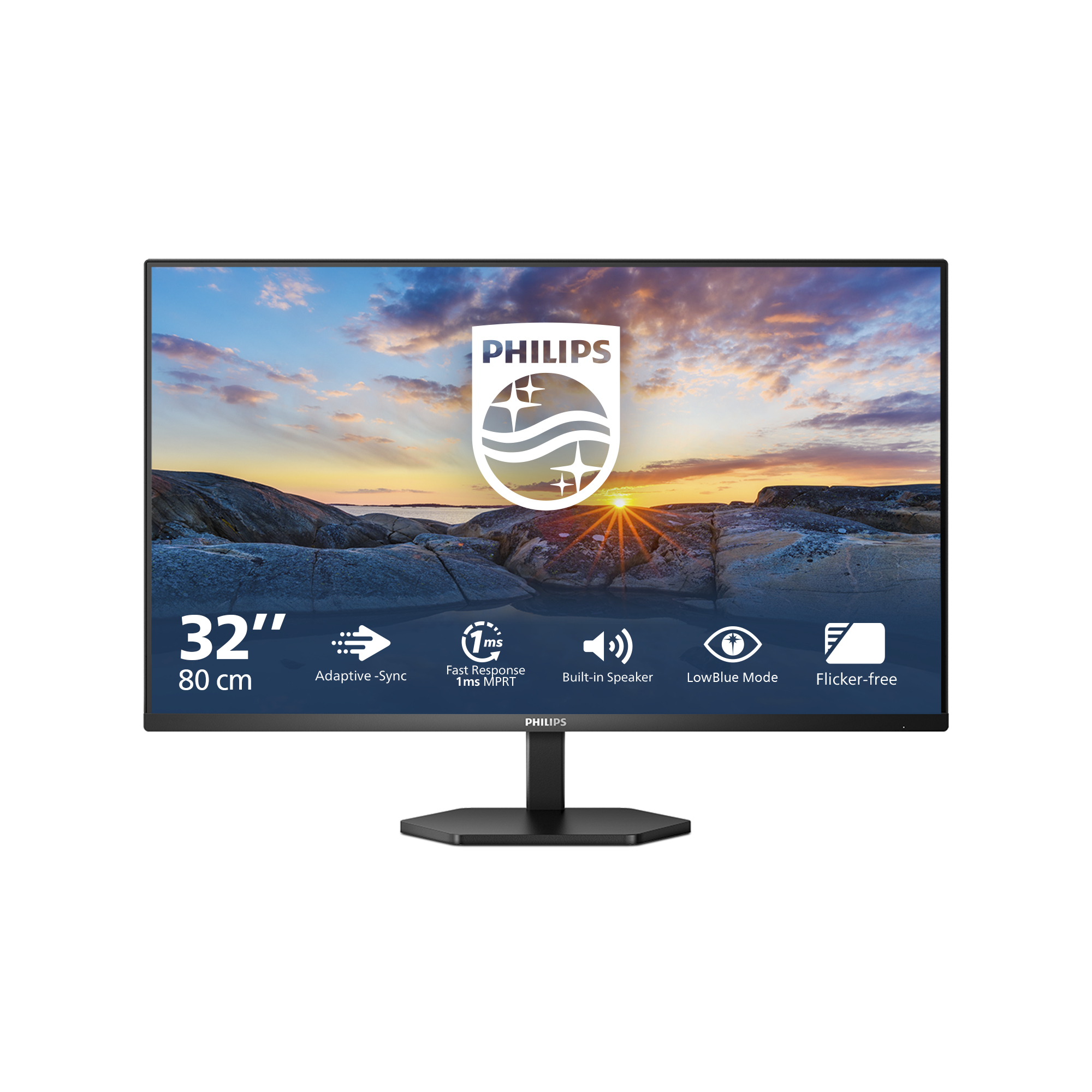 PHILIPS 3000 series 31.5" LCD VA Full HD HDMI VGA Altavoces