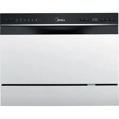 Midea - Lavavajillas Midea 6 Servicios, 60 cm -MTD55S400W - GR.