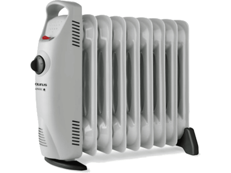 Radiador - Taurus Masai 1000, 1000W, De aceite, 9 elementos, Termostato ajustable, Interruptor