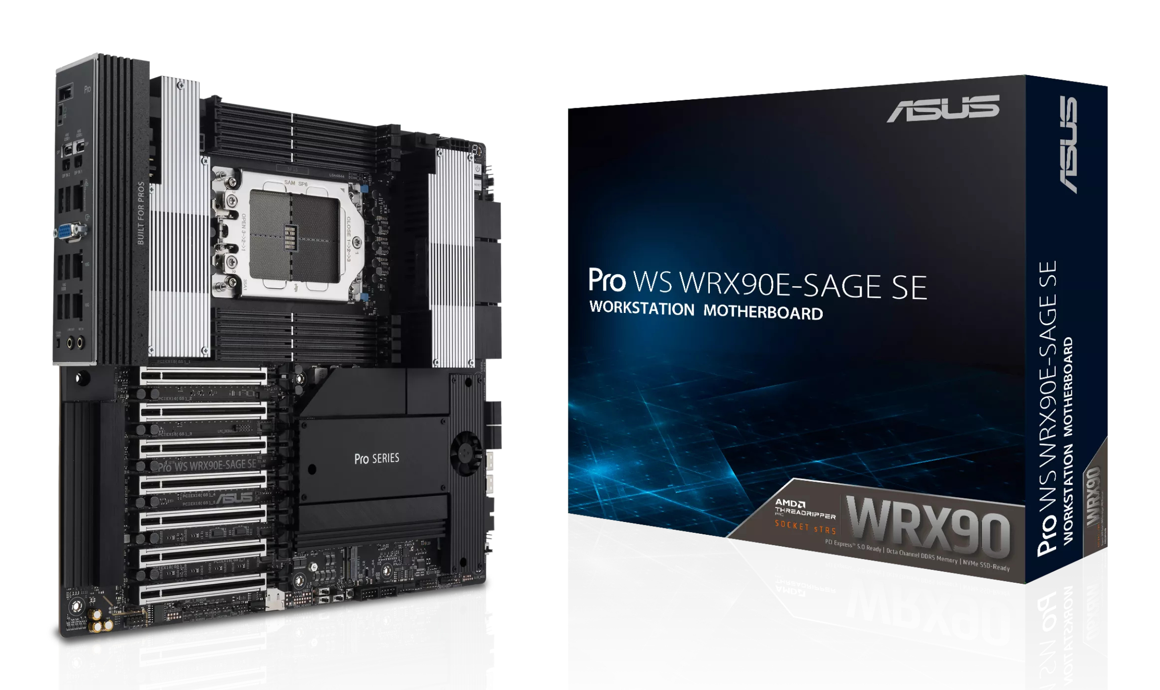 ASUS PRO WS WRX90E-SAGE SE AMD WRX90 Socket sTR5 EEB 90MB1FW0-M0EAY0