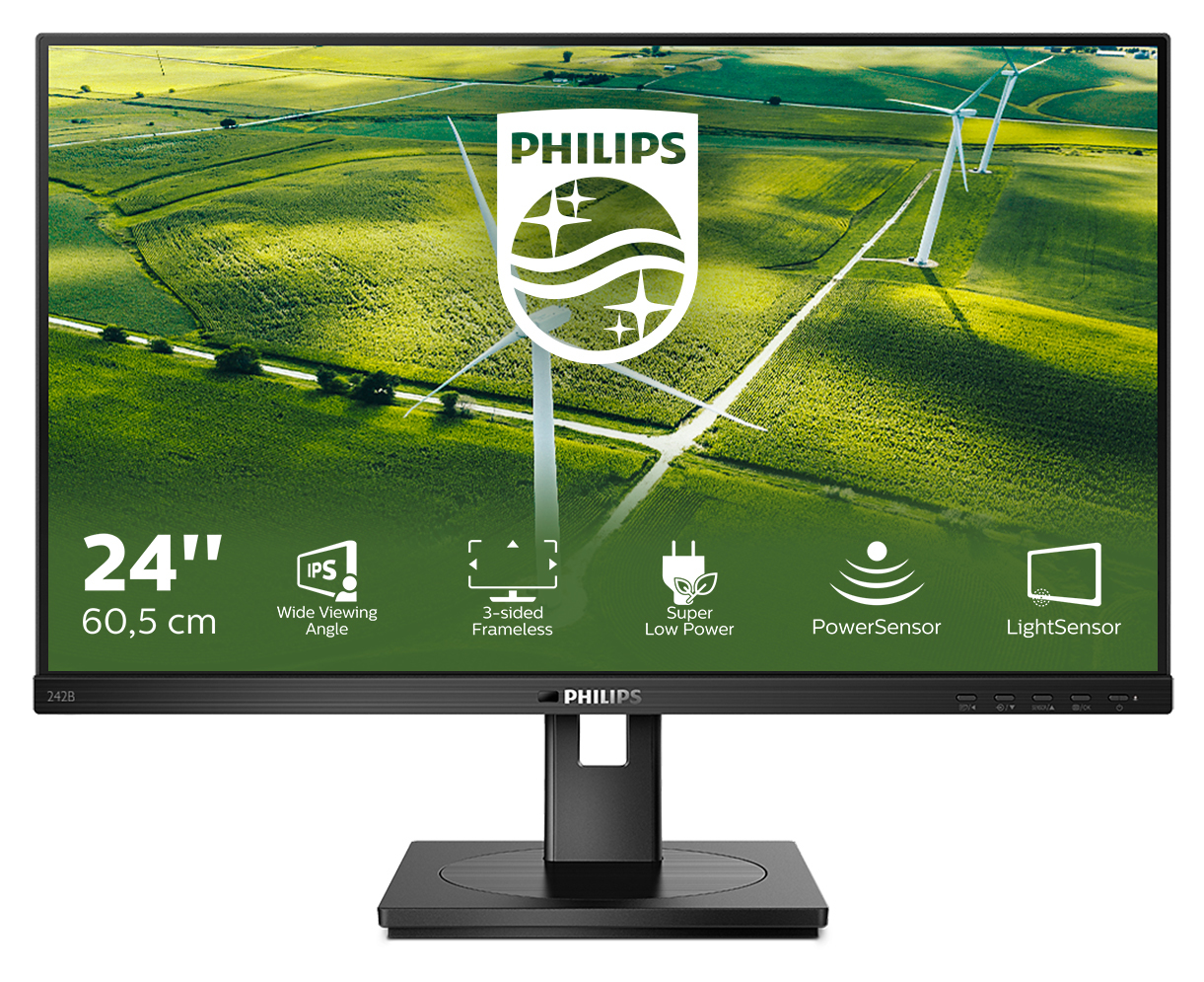 Philips 242B1G/00 LED display 60,5 cm (23.8") 1920 x 1080 242B1G/00