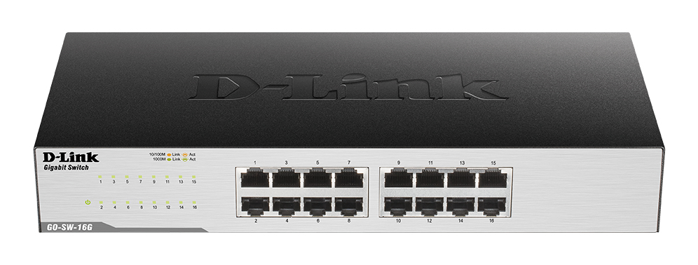D-Link GO-SW-16G No administrado L2 Gigabit Ethernet GO-SW-16G/E