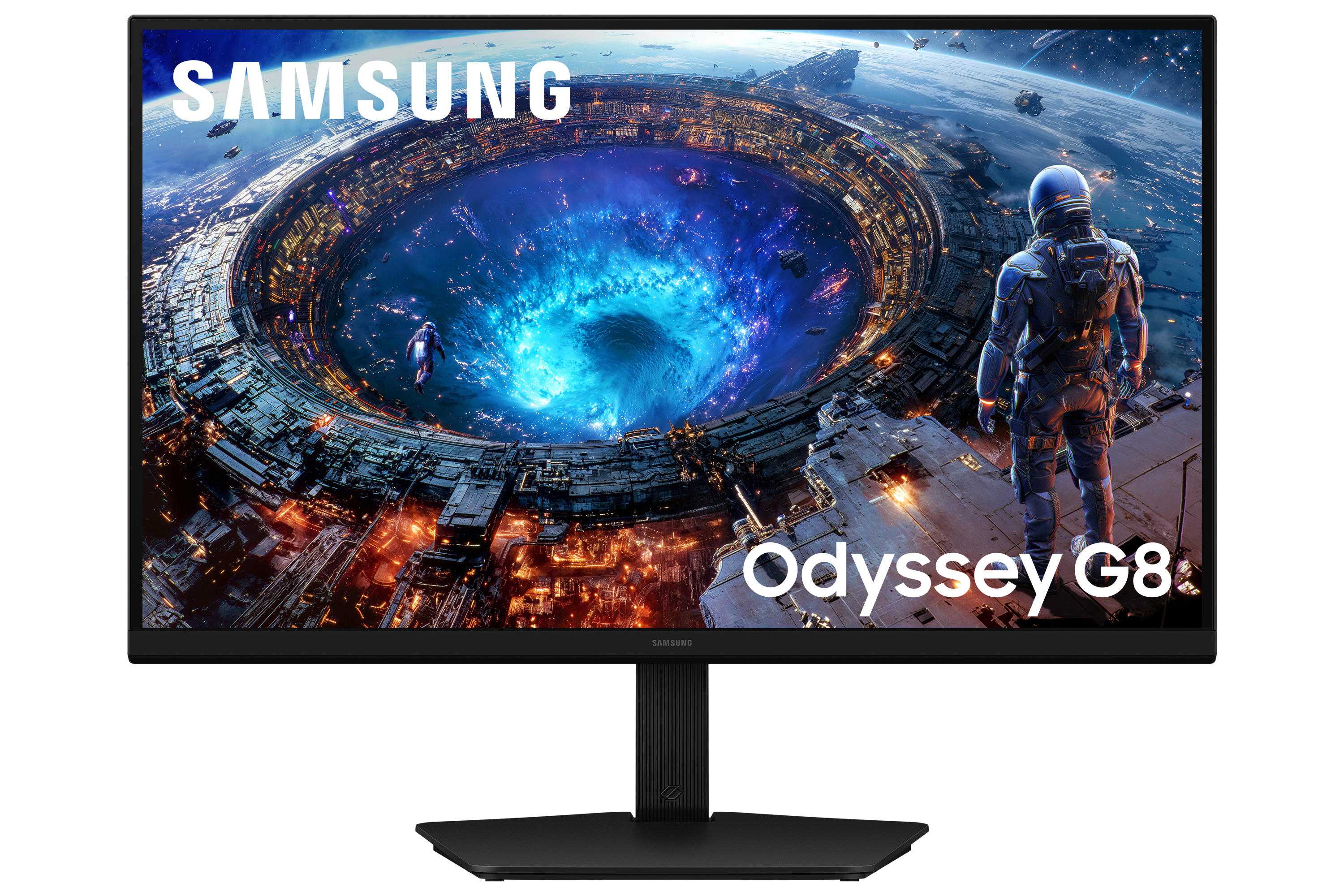 Monitor gaming - Samsung Odyssey G8 LS27HG806EFXEN, 27 " UHD 5K, 360 Hz, 1 ms, IPS (Conmutación en el plano), Altura ajustable, Negro
