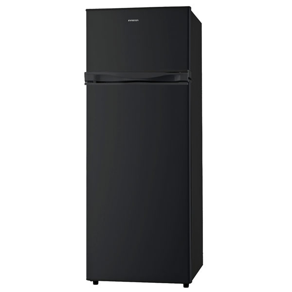 FRIGORIFICO DOS PUERTAS INFINITON FG-249D14NEA E ALTO 143 CM ANCHO 54 CM SPECIAL BLACK INOX