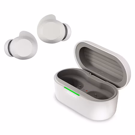 Auriculares inalámbricos LG xboom Buds by will.i.am - Bluetooth, cancelación de ruido y hasta 30h batería, driver de grafeno, blancos - BUDS | LG ES