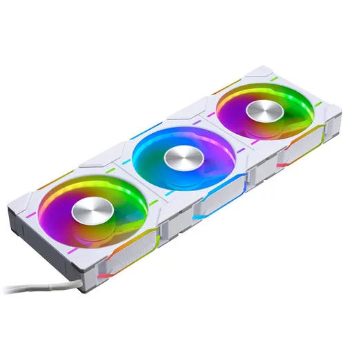 Phanteks D30 Pack 3u PWM DRGB 120mm Blanco
