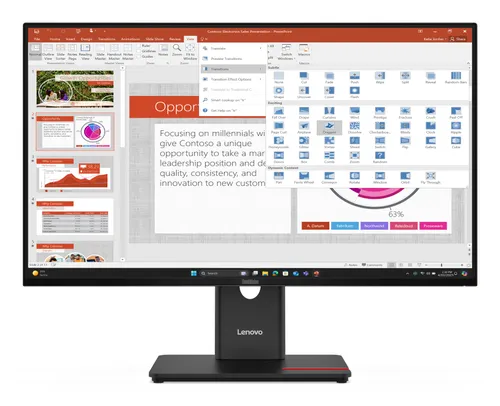 LENOVO ThinkVision T27-40 68,58cm 27inch IPS 16:9 1920x1080 64A5MAT6EU