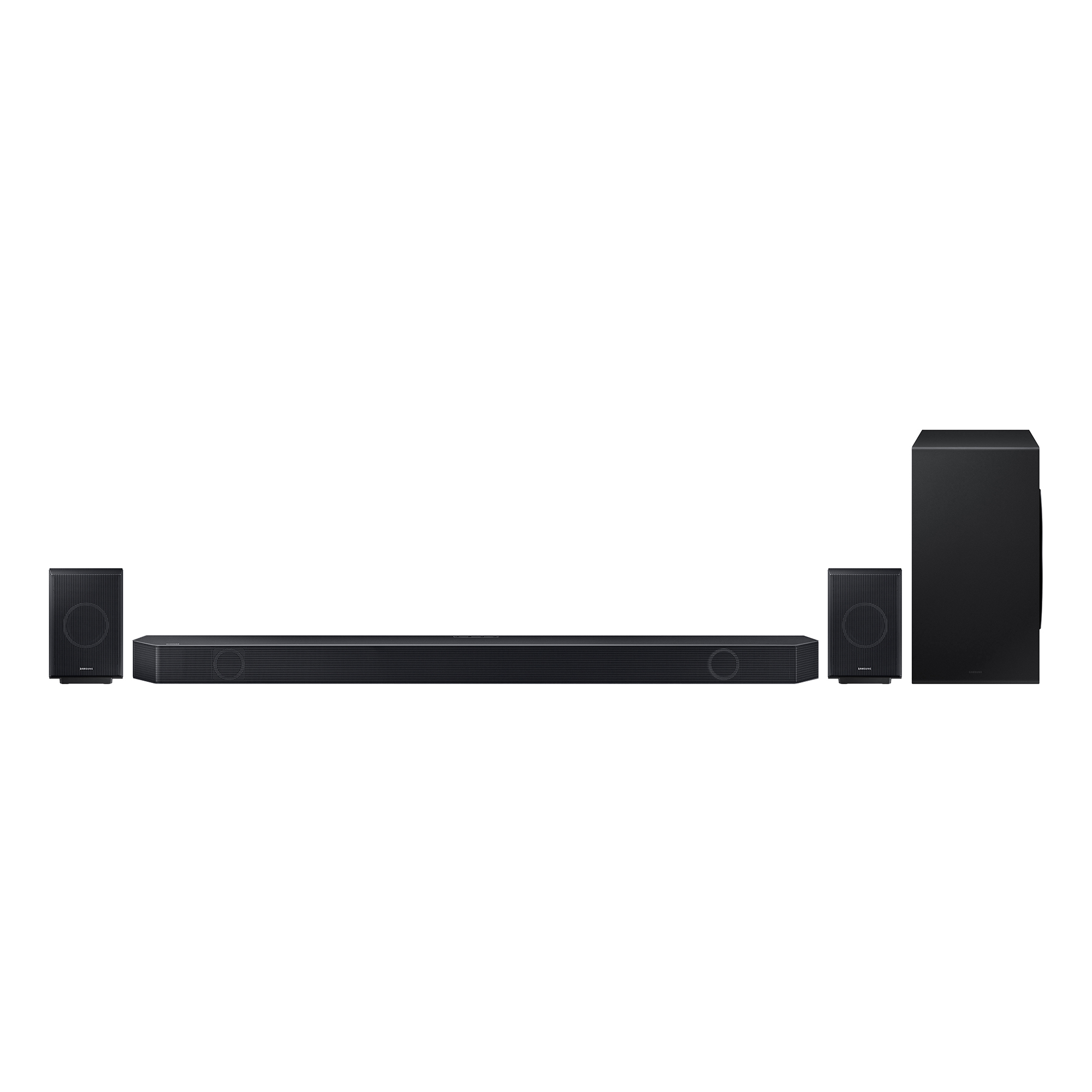 Barra de sonido - Samsung HW-Q990D/ZF, Bluetooth, 656 W, Dolby Atmos inalámbrico, 11.1.4 canales, WiFi, Graphite Black