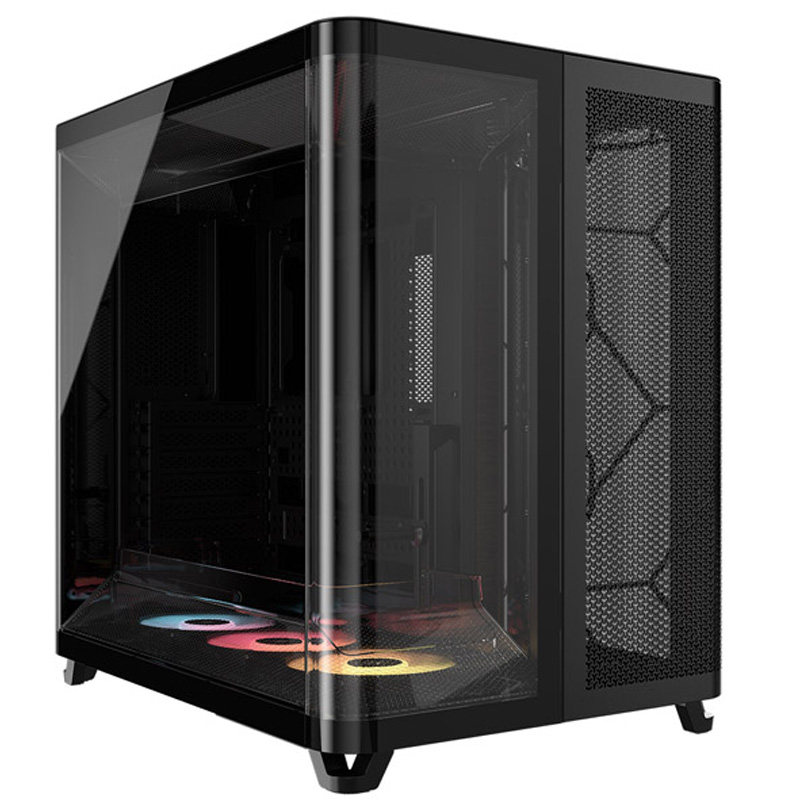 CAJA CORSAIR AIR 5400 RS-R ARGB TG MID TOWER BLACK CC-9011318-WW