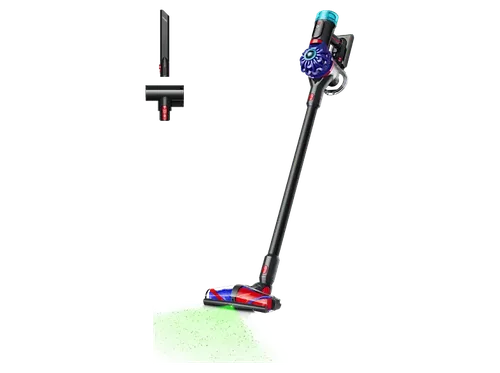 Aspirador escoba - Dyson V10 Konical™, Potencia succión 150 AW, Autonomía 60 min, Accesorios, Negro