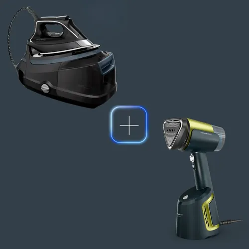 Rowenta Promo Pack Steam Pro + Cepillo de vapor AeroSteam