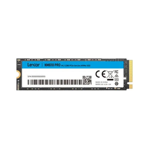 LEXAR NM610PRO SSD 2000GB M.2 3300MB/s PCI Express 3.0 NVMe