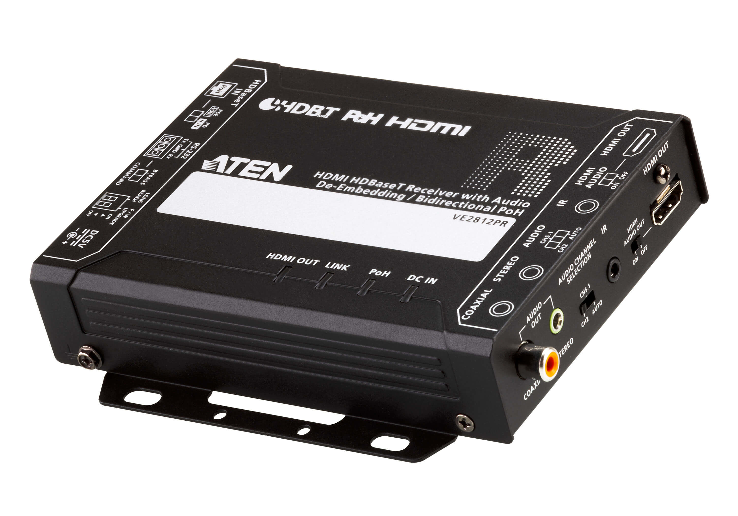 ATEN VE2812PR Receptor AV Negro VE2812PR-AT-G