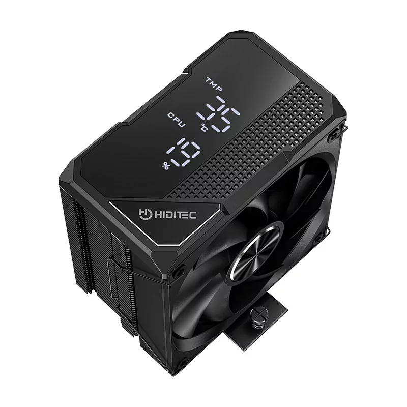 Hiditec Ventilador DC20 PRO PWM BLack