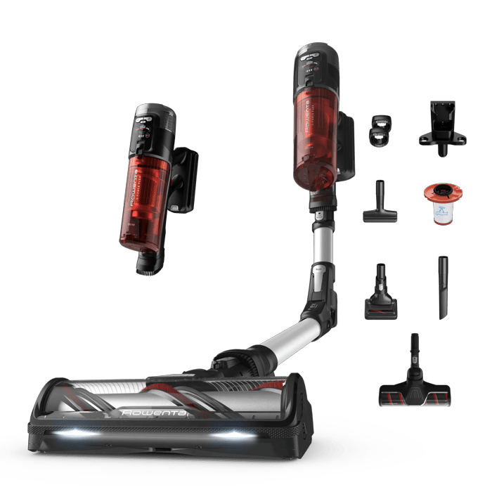 Rowenta X-Force Flex 13.60 Complete de Rowenta, Aspiradora escoba sin cable, animal care, gran autonomía, 150 Air Watts de potencia
