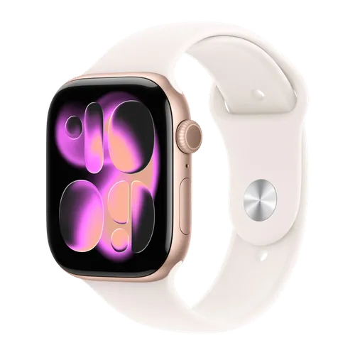 Apple Watch Series 11 GPS 46mm Oro Rosa NFC Hasta 38 horas Aluminio 50m