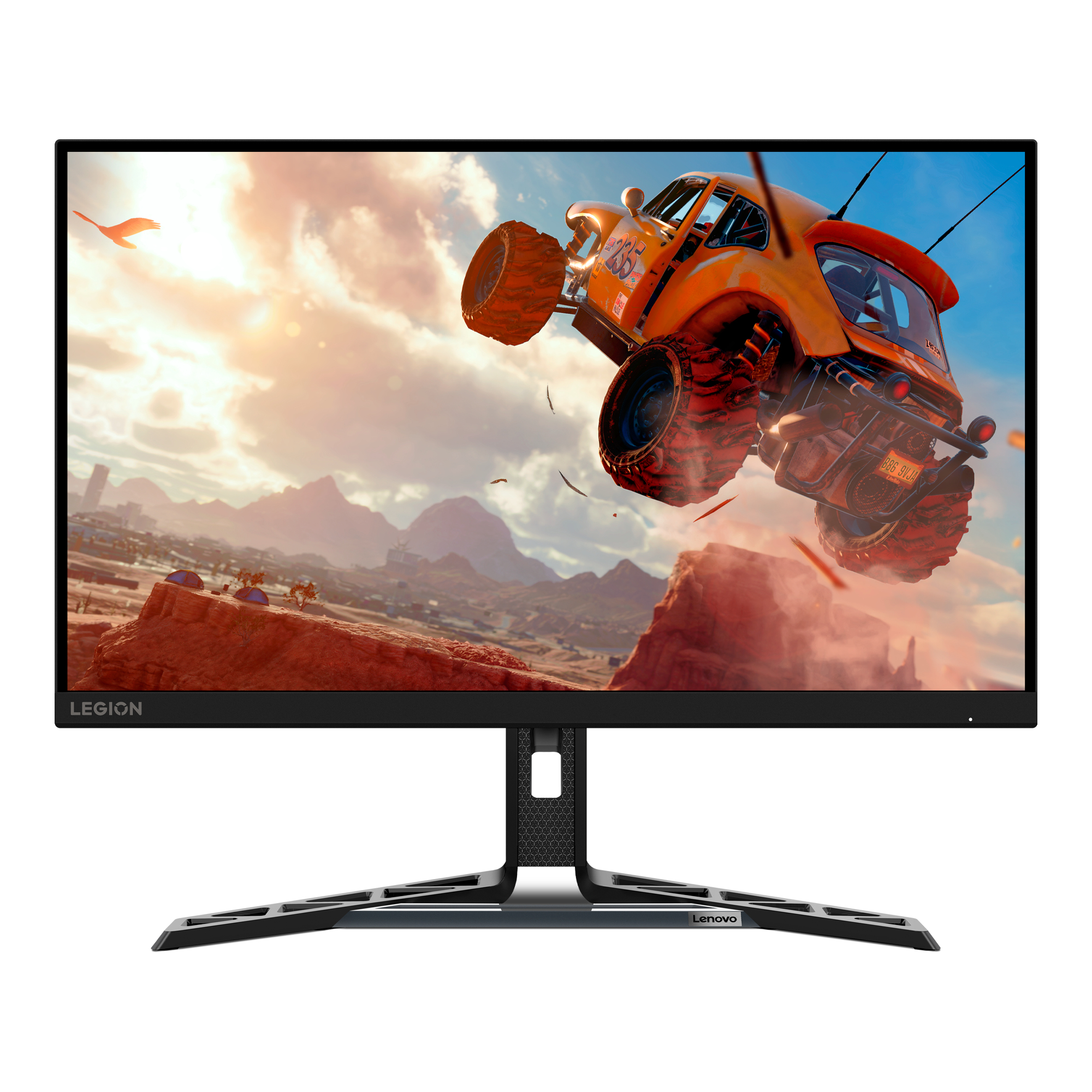 Monitor gaming - Lenovo Legion R27qe, 27", QHD, 0.5 ms, 180 Hz, 2x HDMI® 2.1 TMDS, 1x DP 1.4, Negro