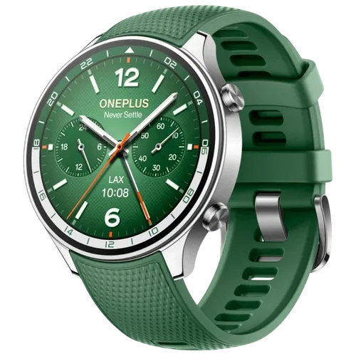 OnePlus Watch 2R Verde con Wear OS de Google - Reloj inteligente