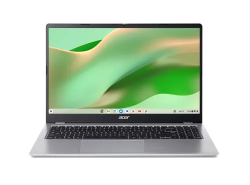 Portátil - Acer Chromebook 315 CB315-7H-C6FD, 15.6" Full-HD, Intel® N50, 8GB RAM, 128 GB eMMC, UHD Graphics, Google ChromeOS, Plata, Sin cargador