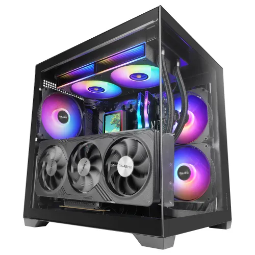 Caja MARS GAMING MCVIEW3 Negro: imagen 2